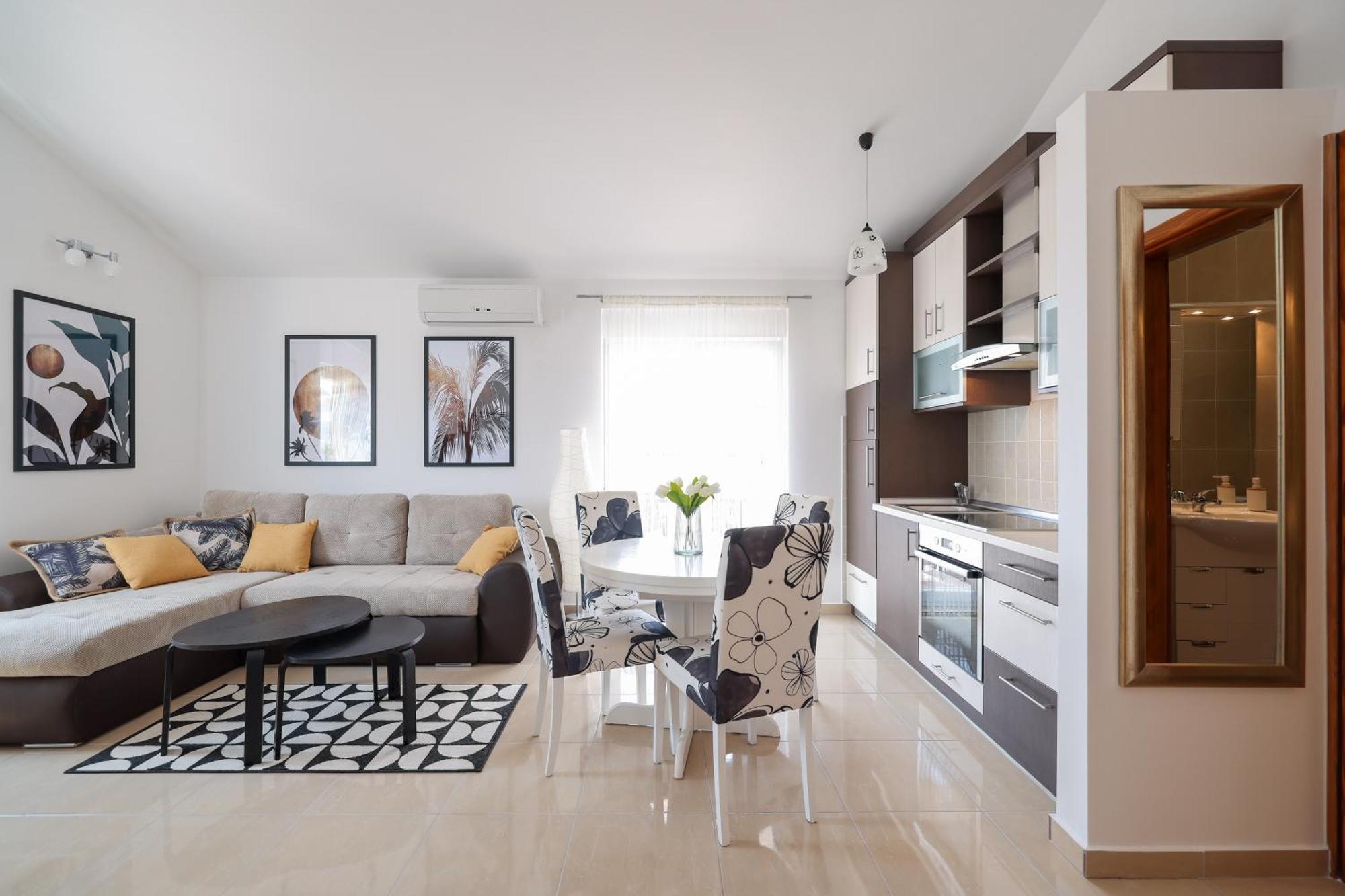 Chill 4 Real Sea View Mandre Apartment Luaran gambar